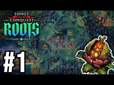 Songs of Conquest: ROOTS Conquest Map Gameplay! (Creeping Borders, Part 1)