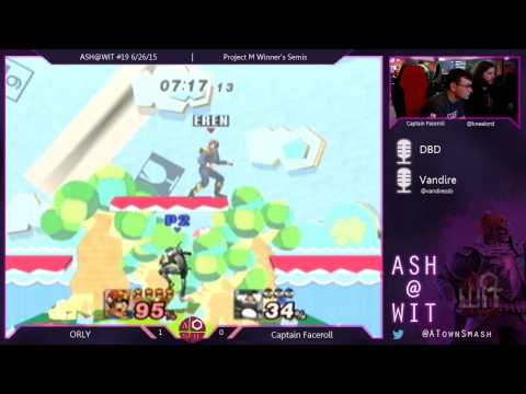 ORLY (Falcon) vs Captain Faceroll (Sheik) - PM Winner's Semis ASH@WIT 6/26/15