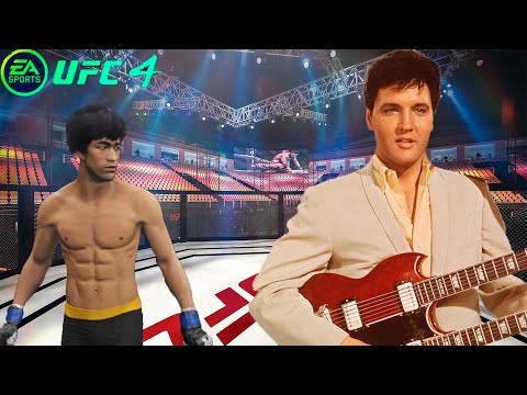 UFC 4 l Bruce Lee vs Elvis Presley - DRAGON FIGHTS