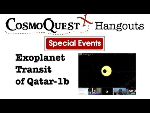 Live Exoplanet Transit of Qatar-1b