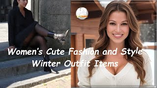 Women’s Cute Fashion and Style Winter Outfit Items