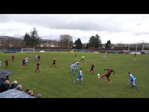 GOAL: Lee Gallacher fires in Rob Roy's equaliser