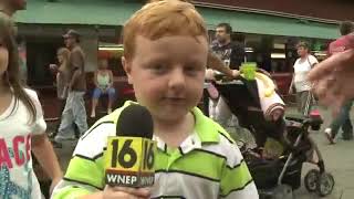 Noah Ritter's first Interview infront of Camera