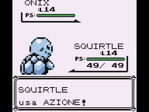 Pokémon Blue Version (Italian) - Gym Leader Brock