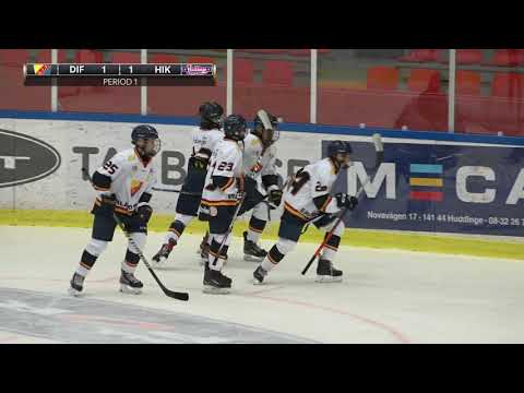 Träningsmatch mot Huddinge IK Team 06