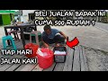 PERJUANGAN HIDUP JALAN KAKI JUALAN ROTI DARI PAGI SAMPE MALAM