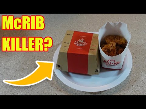 ARBY'S NEW RIB SANDWICH & PREMIUM CHICKEN NUGGETS