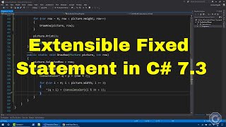 Extensible Fixed Statement in C# 7.3