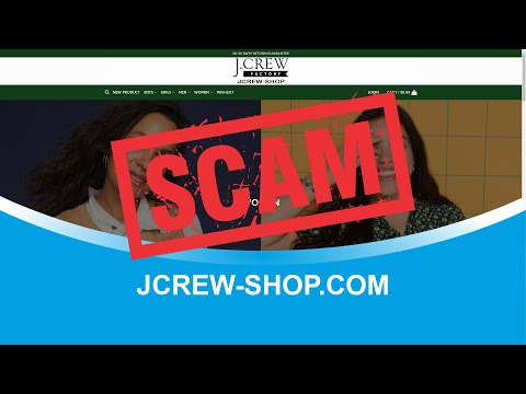 Jcrew-shop.com SCAM