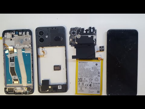 Motorola G14 disassembly LCD replacement