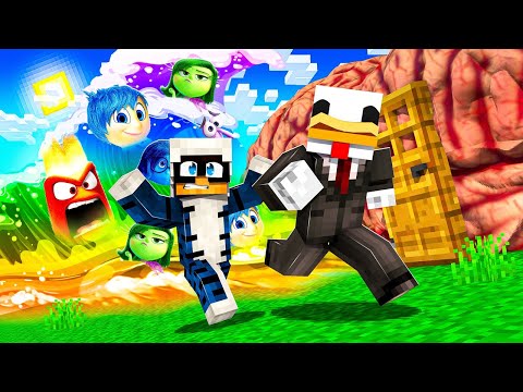 ONDA GIGANTE DI INSIDE OUT CONTRO BASE DI CERVELLO - MINECRAFT ITA