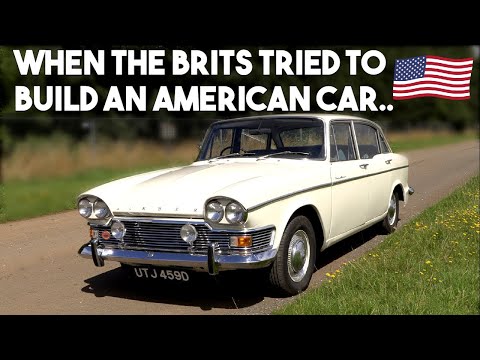 A BIZARRE British Tribute to the USA! The Humber Super Snipe