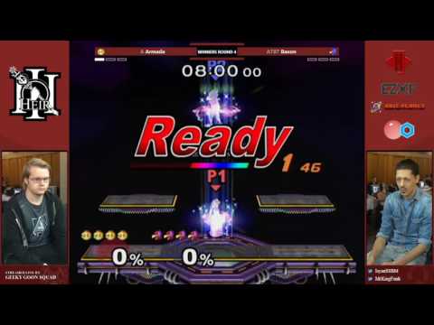 Heir 3 - [A]rmada (Peach) Vs. ATBT | Baxon (Falco) - Winners Round 4 - Melee Singles