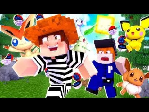 Minecraft : Pokemon da Sorte - ELE ROUBOU E GANHOU CASTIGO ! ‹ MayconLorenz ›