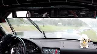 One lap at The Ridge Motorsports Park in the rain. Apr 27th, 2024 with The 24 Hours of Lemons.