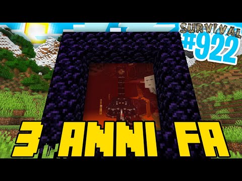 I Visit the Lost Base After 3 Years!! - Minecraft ITA SURVIVAL #922