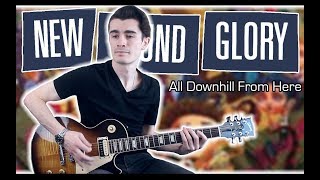 New Found Glory - All Downhill From Here (Guitar &amp; Bass Cover w/ Tabs)