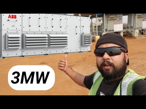 3MW Solar Central Inverter | Transformer Station | 1500VDC | MW scale solar Plant