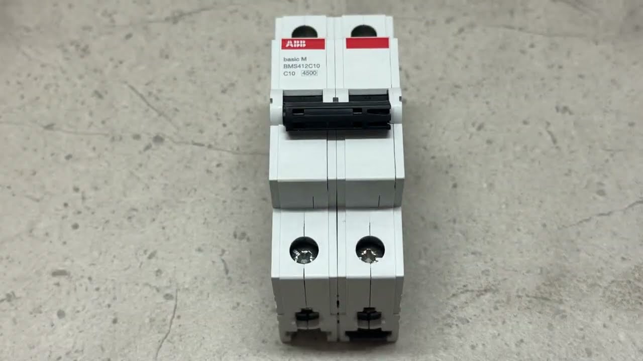 Автоматический выключатель ABB BMS412-C10 2p 10A тип C серия Basic