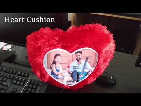 Heart Shaped Sublimation Pillow, Packaging Type: Polythene, Size: 15x15 at  Rs 125 in Indore