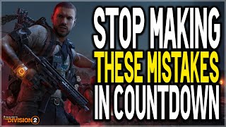 Don't Make These ROOKIE Mistakes in Countdown! The Division 2 (2025) Tips & Tricks Guide