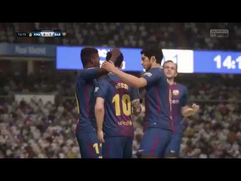 FIFA 18 ROAD TO DIVISION 1 PART 55 - BARCELONA VS REAL MADRID - FIFA 18 Online Seasons Gameplay
