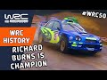 WRC History Richard Burns Becomes WRC Champion 2001 On Wales Rally GB