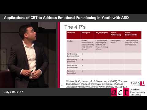 Understanding mental health problems and ASD - Session 1 Part 3 - The 4 P’s