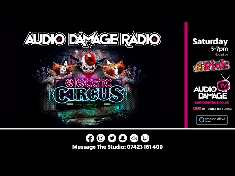 DJ Pick - The Electric Circus (Deep House) - LIVE - Audio Damage Radio. 5 - 6pm (12.02.2022).