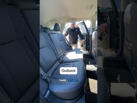 Car Seat Setup in the Subaru Lineup | Crosstrek, Forester, Outback, & Ascent
