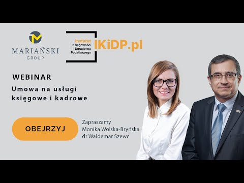 Umowa na usługi księgowe i kadrowe #biurorachunkowe #umowa #KSeF #RODO #AML #MDR