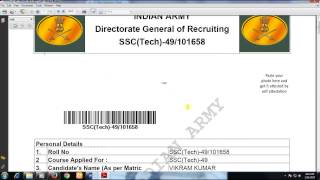 How To Apply for Indian Army  (Officer Entry Rank) Military recruiter 2017-18