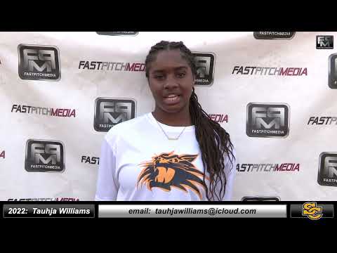 2022 Tauhja "TJ" Williams Lefty Hitter - Outfielder & First Base Softball Skills Video - CA Suncats