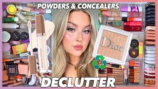 Declutter Time! Powders, Setting Sprays, Concealers Organising & Decluttering
