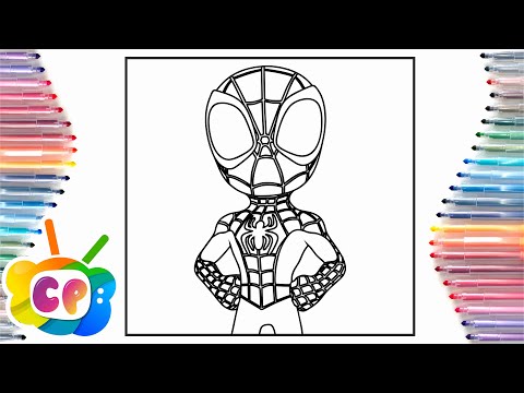 Spidy Coloring Pages/Spidy and his amazing friends/Elektronomia & JJD - Free [NCS Release]