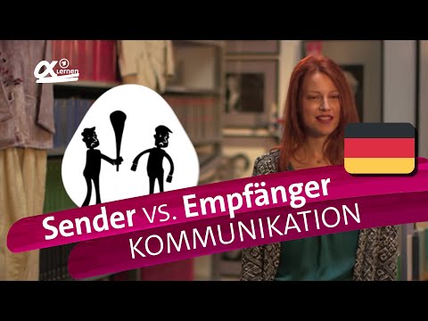 Sender-Empfänger-Modell - Kommunikation | Abiturwissen | alpha Lernen erklärt Deutsch