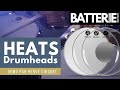 HEATS Drumheads - Demo | Batterie Magazine # 198