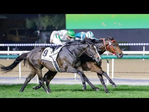 SOUL RUSH chins ROMANTIC WARRIOR in Dubai Turf