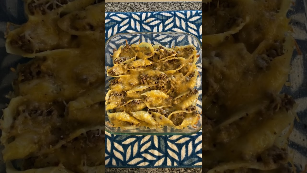 Baked Stuffed Taco Shells