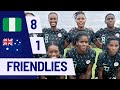 Nigeria 8-1 Lions FC | Toni Payne speaks after Nigeria Women beat Australian club in friendly
