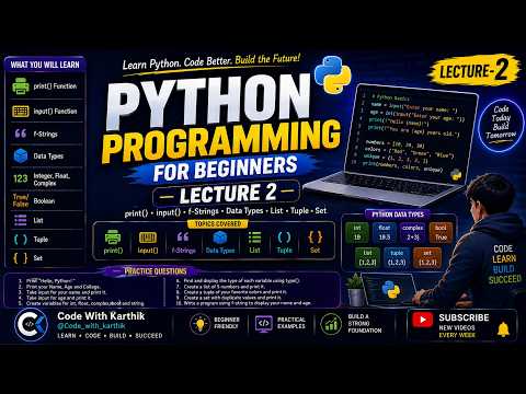 Pykidz Learn Python Session 2 00 Data Types