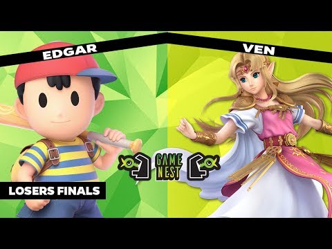 Game Nest Smash It Up:  Edgar (Ness) vs Sugoi | Ven (Zelda) - Losers Finals