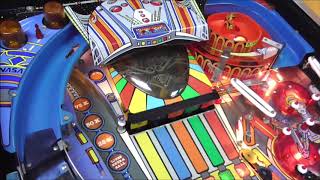 Playing a 1986 Williams Pin*BOT pinball machine!