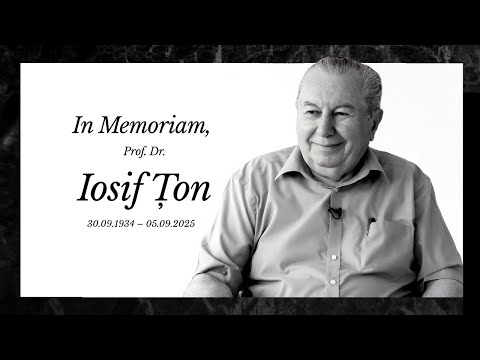 Dr. Prof. Iosif Țon | Serviciu de Priveghi 1 | 30.09.1934 – 05.09.2025