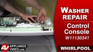 Whirlpool Washer: F6e2 or F6e3 Error Console Repair