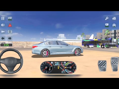 Beach Aiport BMW Uber City Driver 🤽🚘 Taxi Sim 2020 - Best Android ios Car Simulator Games 2021