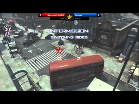 EGL8 : Mad Catz Call of Duty : MW3 (PS3) Championship : Gamoniac vs Bazinga : LBR4 - Map 2