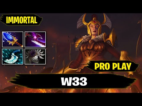 Nigma.W33 - Legion Commander Mid Pro Gameplay IMMORTAL Rank Dota 2