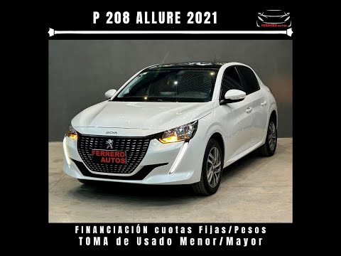 Se Vende Peugeot 208 Allure 2021 - FERRERO Automotores Oncativo Provincia de Córdoba