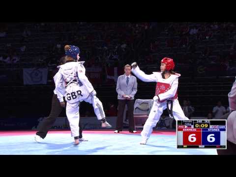 2014 WTF World Junior Championships Final | Female -42kg